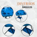 Ver imagem 6 de Mesinha Petisqueira Dobrável Lazer Churrasco Piscina Praia:azul