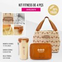 Ver imagem 5 de Kit de Marmita e Garrafa Elementos Jacki Design-analise Bege