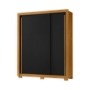 Ver imagem 2 de Roupeiro 156cm 3 Portas 2 Gavetas sem Espelho - Ssx Multicoisas