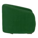 Ver imagem 3 de Poltrona Decorativa Julia Suede Verde - Lm Decor