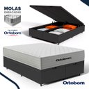Ver imagem 4 de Cama Box Baú com Colchão Mola Ensacada Ortobom Plenno Queen