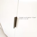 Ver imagem 6 de Guarda Roupa de Canto Porta de Correr com Espelho 3 Portas Mdf Altezza Clean Belmax:freijó/titânio