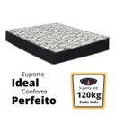 Ver imagem 3 de Box Baú Casal Preto + Colchão de Espuma D45 - Ortobom - Airtech 150 60x138x188cm