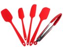 Ver imagem 5 de Kit Espátulas de Cozinha Silicone 5 Peças + Conjunto de Panelas Antiaderente Elegan C/ Tampa de Vidr