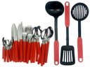 Ver imagem 4 de Kit Espátulas de Cozinha Silicone 5 Peças + Conjunto de Panelas Antiaderente Elegan C/ Tampa de Vidr