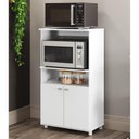 Ver imagem 4 de Armário Para Forno E Microondas Multimóveis 2 Portas Branco