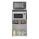 Ver imagem 3 de Armário Para Forno E Microondas Multimóveis 2 Portas Branco