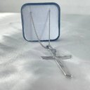 Ver imagem 1 de Corrente Aço Inox Cruz Crucifixo Santo Santa 56cm