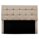Ver imagem 2 de Cabeceira Cama Box Queen 160 Cm Bianca Suede Bege Claro