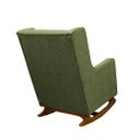 Ver imagem 5 de Poltrona de Amamentação Balanço Diana com Puff Boucle Verde - Lg Decor Baby