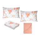 Ver imagem 6 de Jogo de Cama King Size 130 Fios Fiori - Vitória (7789)