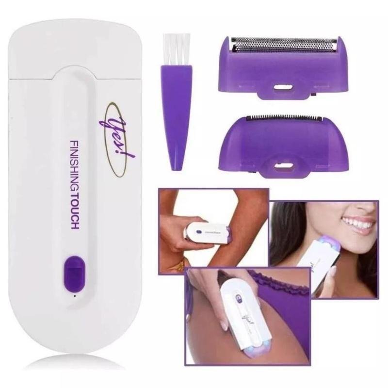 Depilador Elétrico Removedor Pelos Feminino Facial e - 3