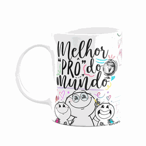 Caneca Funny Professor - Melhor Prô do Mundo