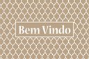 Ver imagem 1 de Tapete Bem Vindo Indiano - 40cm X 60cm