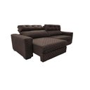 Ver mais imagens de Sofá Retrátil e Reclinável 3,15m Molas Ensacadas Cama inBox Style Thermo Gel Linho Marrom