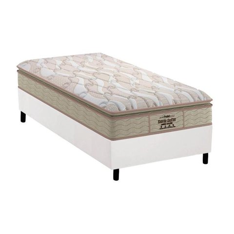 Cama Box Solteiro: Colchão Anatômico Probel D33/AG65 Guarda Costas Extreme Resistence + Base CRC Cou