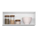 Ver imagem 3 de Armário Aéreo Geladeira Intenza 80cm 1 Porta Basculante Branco - Nicioli