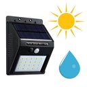 Ver imagem 3 de Luminária Solar Parede Sensor Presença Leds Potente