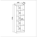 Ver imagem 4 de Armário Multiuso 2 Portas xangai 