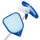 Ver imagem 1 de Kit Limpeza para Piscina Cabo 249cm Aspirador Peneira Vg Plus