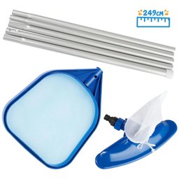 Kit Limpeza para Piscina Cabo 249cm Aspirador Peneira Vg Plus - 5