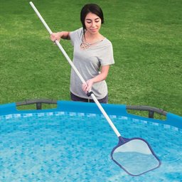 Kit Limpeza para Piscina Cabo 249cm Aspirador Peneira Vg Plus - 4