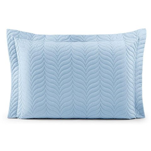 Porta Travesseiro Avulso 70cm X 50cm com Debrum 1 Peça Paris Matelado 100% Algodão Percal 150 Fios