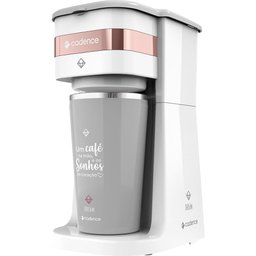 Cafeteira Elétrica Cadence Dream Rosé Gold com Copo Térmico - 220V - 6