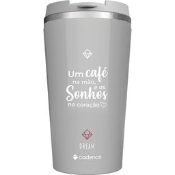 Cafeteira Elétrica Cadence Dream Rosé Gold com Copo Térmico - 220V - 8
