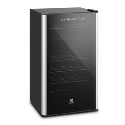 Adega Climatizada Electrolux 29 Garrafas Wdf29 Preto 220v - 1