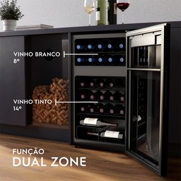 Adega Climatizada Electrolux 29 Garrafas Wdf29 Preto 220v - 2