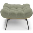 Ver imagem 7 de Poltrona Costela L02 com Puff Bouclê Oliva - Lyam Decor