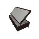 Ver imagem 4 de Cama Box Baú Universal Solteiro Courano Brown New (78x188x35) - Castor