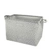Cesto Organizador de Tecido Retangular - Cinza - 1