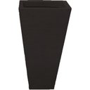 Ver imagem 1 de Vaso Planta 60x30 Trapézio Parede Polietileno - PRETO 002