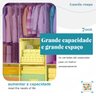 Guarda Roupa Dobrável Organizador De Roupa Azul 88130b - 5