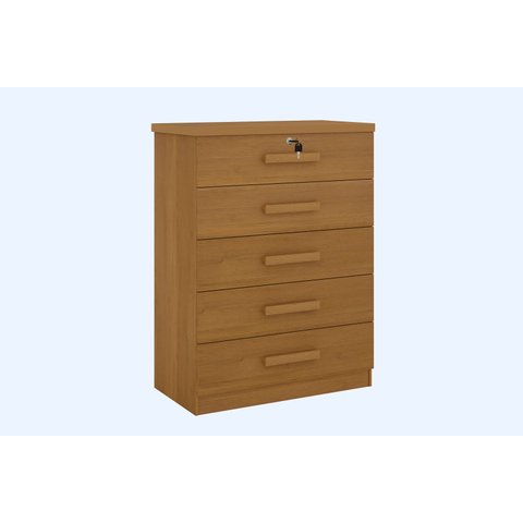 Cômoda Ipanema Cinamomo 5 Gavetas D'Doro