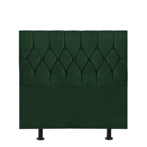 Cabeceira para Cama Box Solteiro 90 Cm Istambul:verde