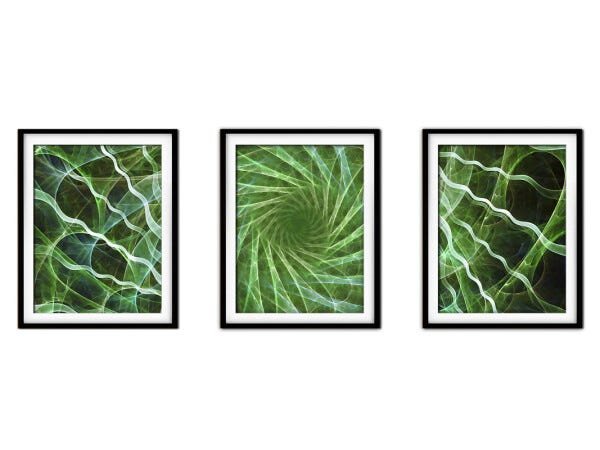 Quadro mdf preto 30x66 universo colorido mod 66 - 1