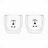 Caneca Urso Dupla Camada de Vidro Resistente Ao Calor – 250m - 1
