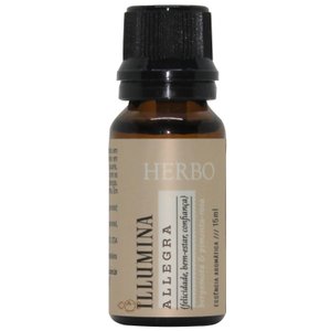 Essência Aromática Allegra - Bergamota e Pimenta Rosa - 15ml, da Herbo
