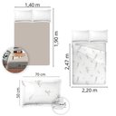 Ver imagem 4 de Jogo de Cama Casal 300 Fios Nova América - Aline (7370)