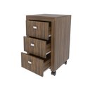 Ver imagem 4 de Gaveteiro 38,5x60,5cm com 3 Gavetas e Rodízio ME4108
