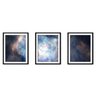 Quadro mdf preto 68x126 universo colorido mod 22 - 1
