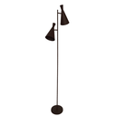 Ver imagem 3 de Luminária de Piso Jacoba com Cúpula Dupla Articulada Marrom Corten