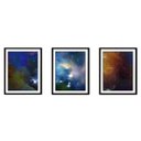 Ver imagem 1 de Quadro mdf preto 30x66 universo colorido mod 274