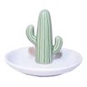 Prato Porta Jóia Bijuteria Cactos Verde - 2