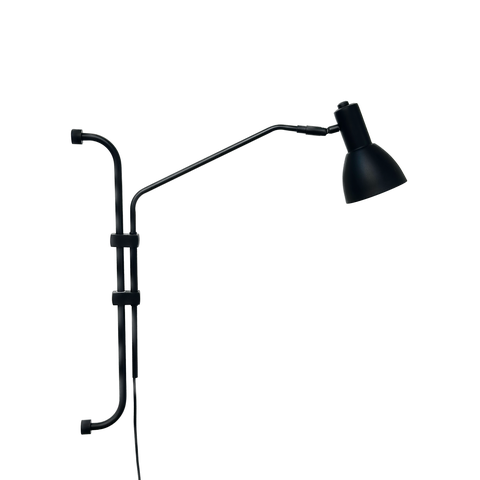Arandela de Parede com Cúpula Articulável com Fio Roma Poco Braccio Cod. 4007 10,5x49x66cm - Tks