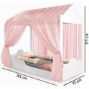 Ver imagem 2 de Jogo de Quarto Infantil Montessoriana Rosa Branco Menina