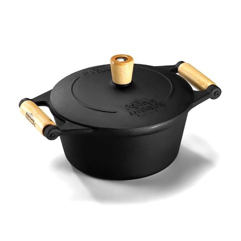 Caçarola Tradição Ferro T Vidro Panela Mineira Am 26cm 4,5l